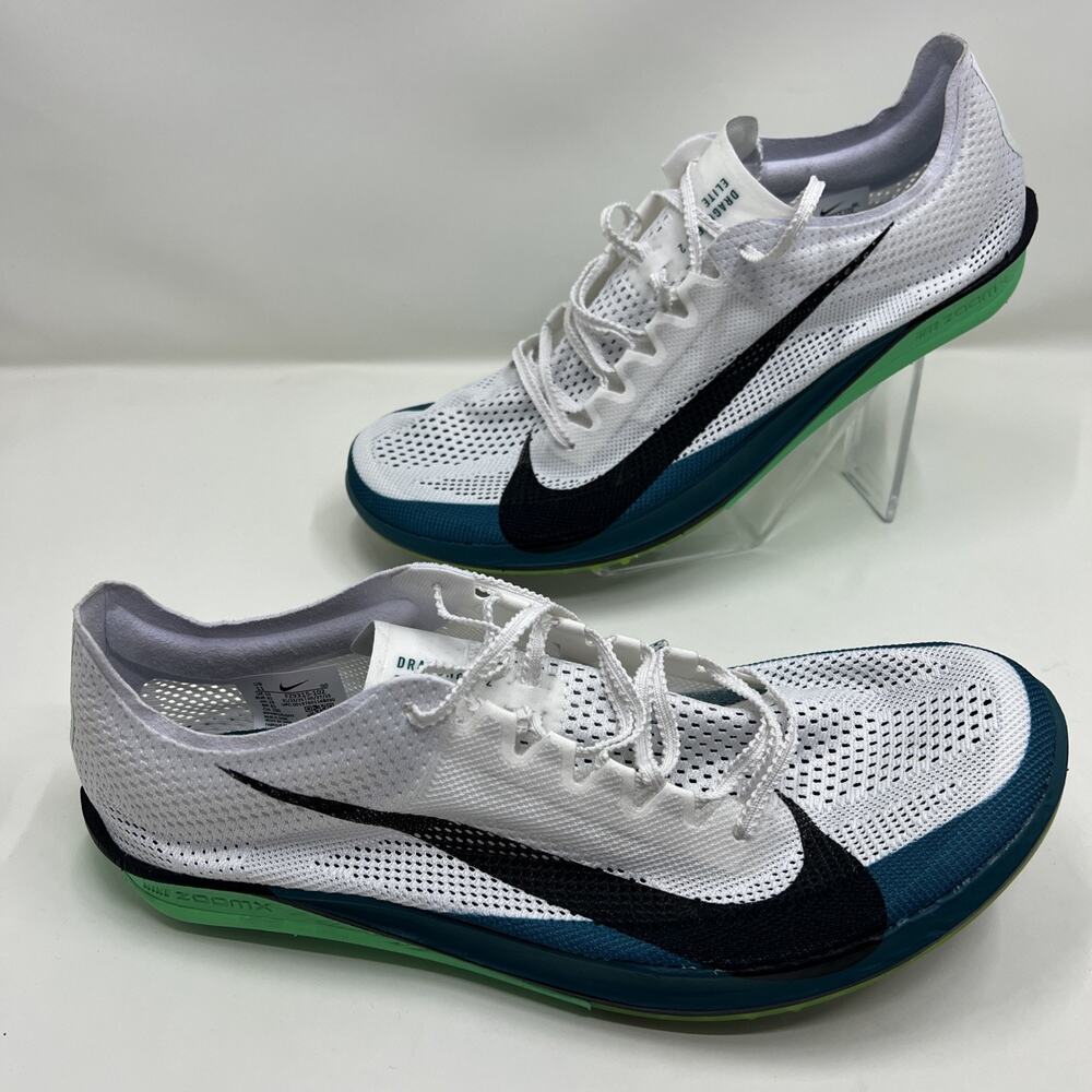 Nike Air Zoom Long Jump Elite Citron Pulse Indigo Burst Men Size 11.5 FZ9326-800